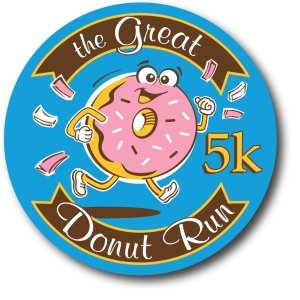 The Great Donut Run Logo