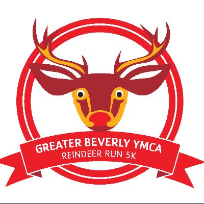 Greater Beverly YMCA Reindeer Run 5K Road Race Logo