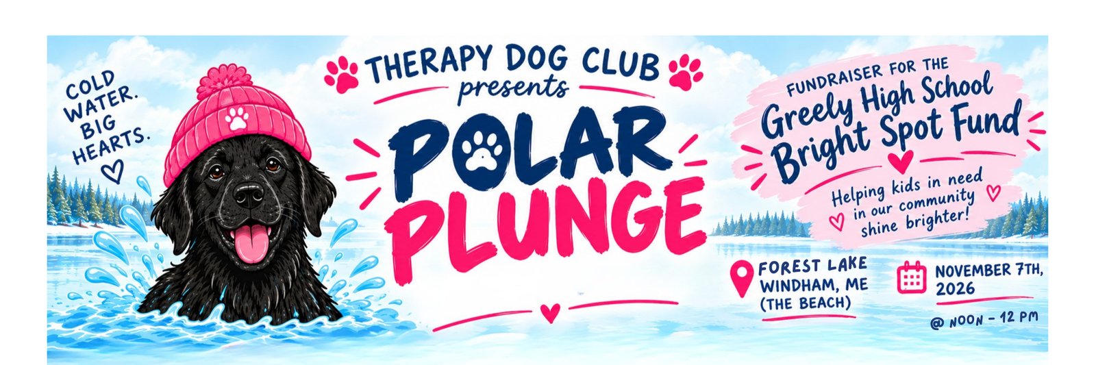 Greely High School Polar Plunge