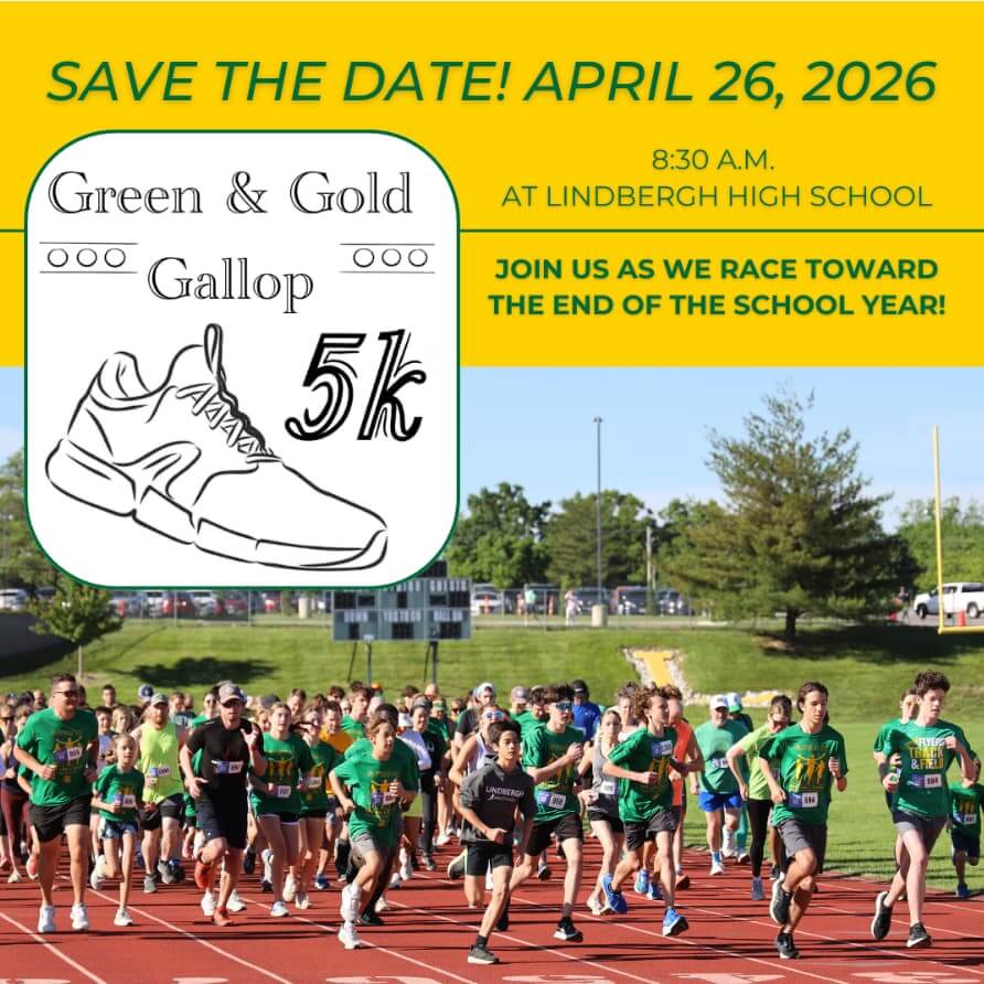 Green and Gold Gallop