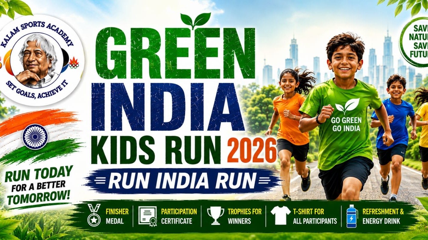 Green India KIDZ-Athon Oct 2026 Logo
