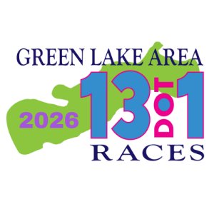 Green Lake Area 13dot1 Races - 2026 Logo