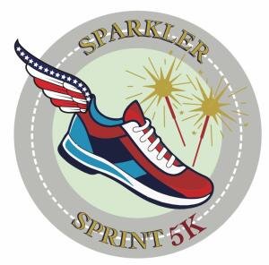 Greenfield Sparkler Sprint 5k Logo