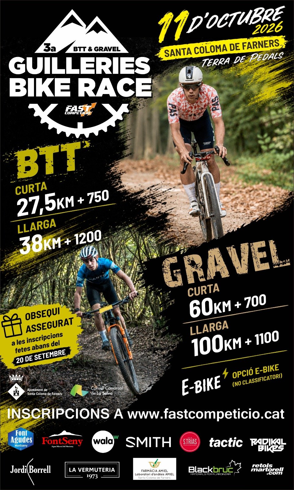 Guilleries Bike Race 2026 Logo