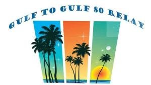 Gulf to Gulf 80 Mile Relay Logo