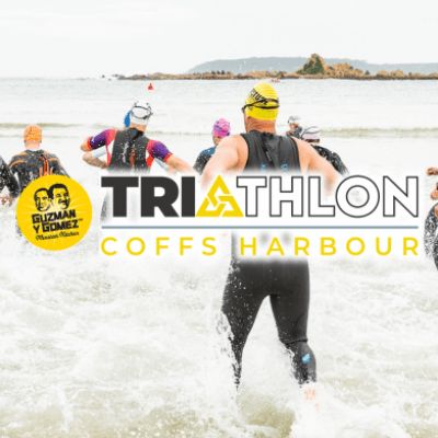 Guzman y Gomez Coffs Harbour Triathlon - 2026 Logo