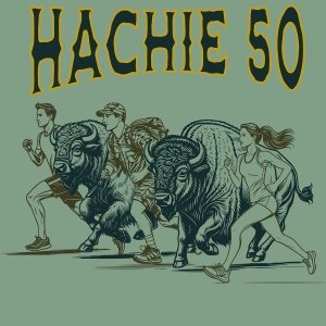 Hachie 50 Marathon, Ultra and Relay Logo