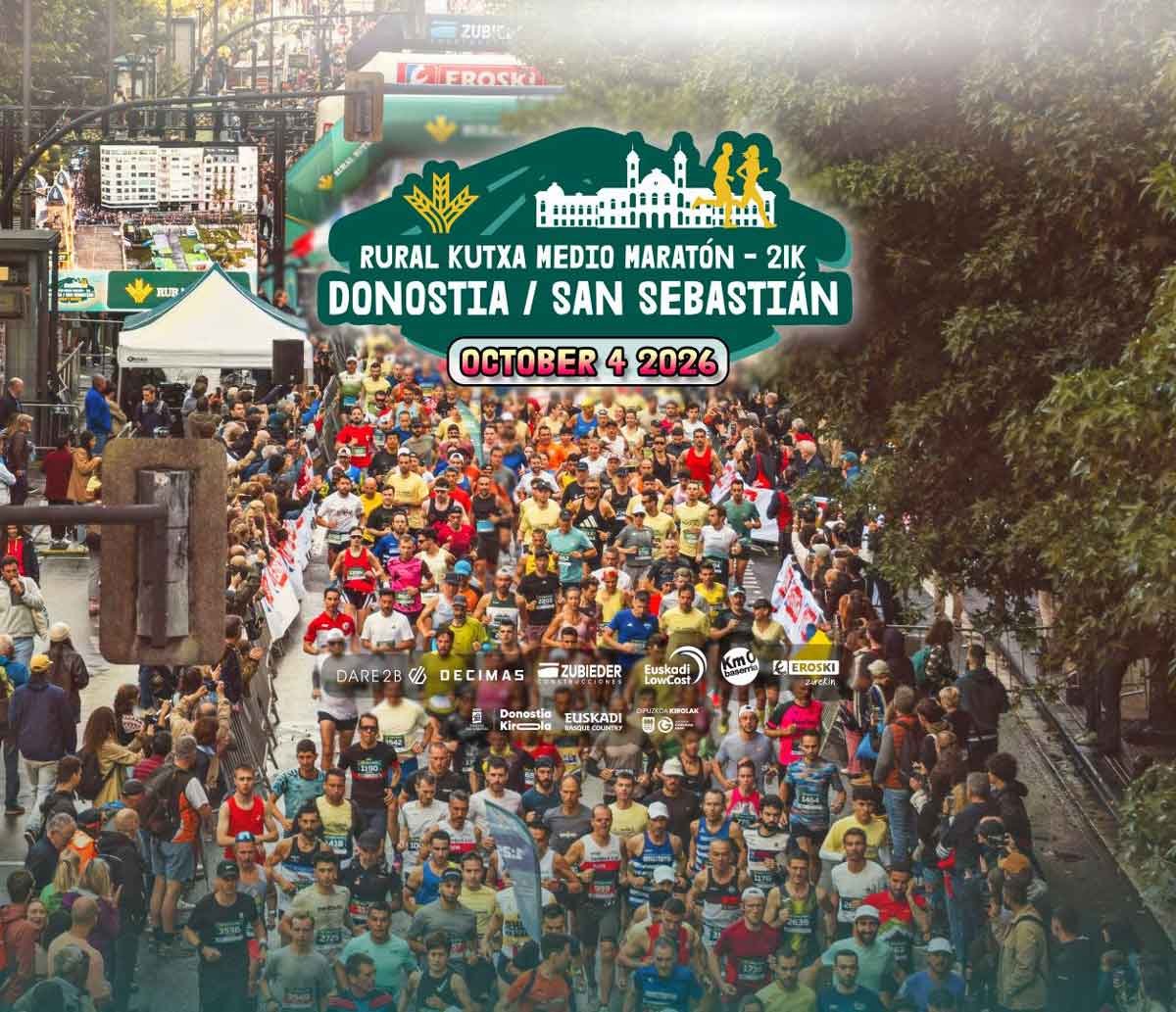 Half Marathon San Sebastián Rural Kutxa Logo