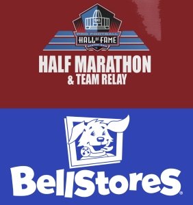 Hall of Fame Half Marathon - Pro Football Hall of Fame Race Series Logo