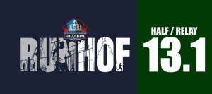 Hall of Fame Half Marathon/Relay - Pro Football Hall of Fame Race Series Logo