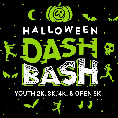Halloween Dash Bash Open 5K Logo