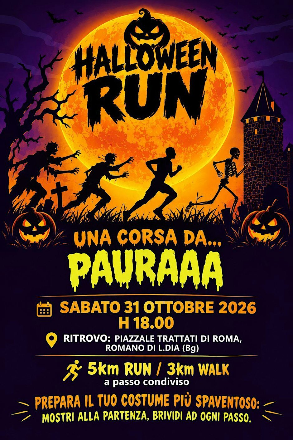 Halloween run/walk con il Runclub de Rumà