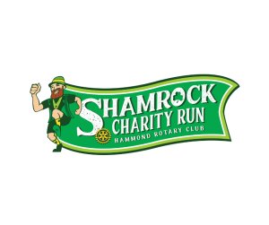 Hammond Rotary Shamrock Run 2026 Logo