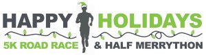 Happy Holidays Half MerryThon & 5K Race Logo