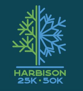 Harbison 50k & 25k Trail Race Logo