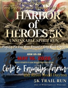 Harbor of Heroes 5K: Unsinkable Spirit Run Logo