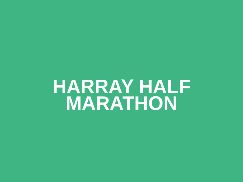 Harray Half Marathon Logo