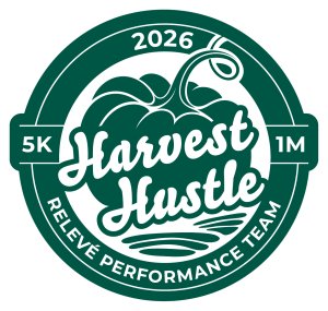 Harvest Hustle 5k & 1 Mile Fun Run Logo