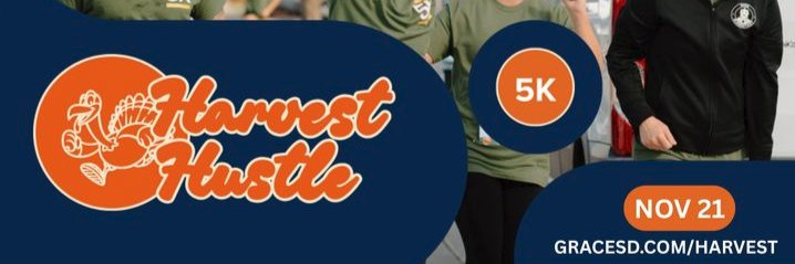 Harvest Hustle 5K 2026 Grace Church San Diego