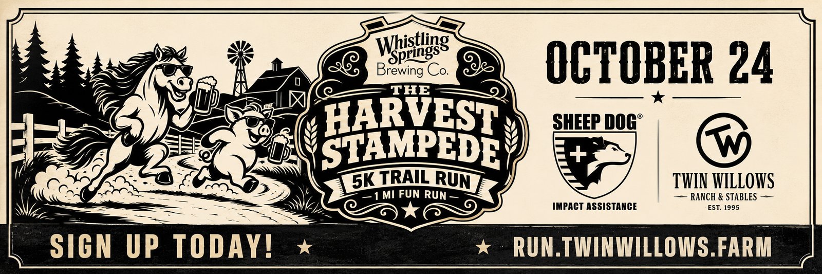 Harvest Stampede Trail 5K & Fun Run