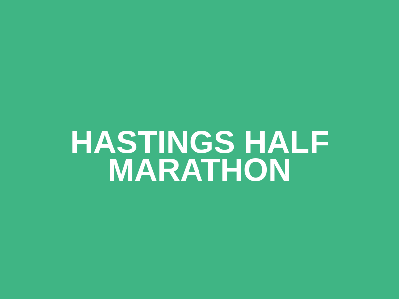 Hastings Half Marathon Logo