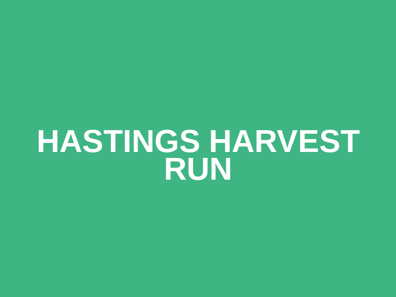 Hastings Harvest Run Logo