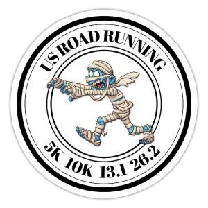 Haunted 5K, 10K, 13.1, & 26.2 at Hawk Island Park, Lansing, MI (43S40) Logo