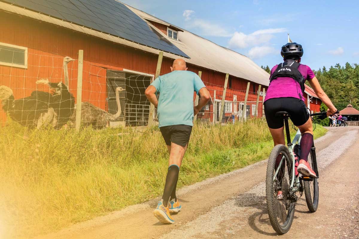 Häv och Gräv Vikbovändan Lop Logo