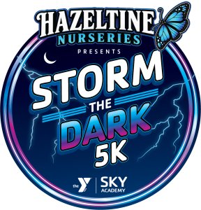 Hazeltine Nurseries presents Storm the Dark! Logo