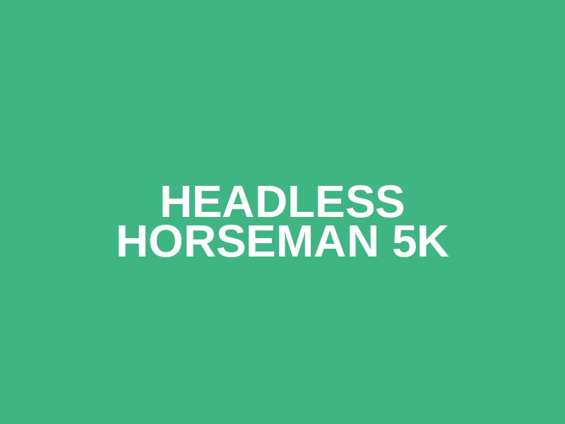 Headless Horseman 5K Logo