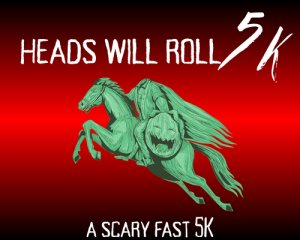 Heads will roll 5k Logo