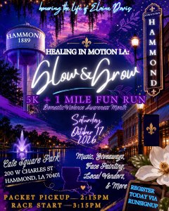 Healing In Motion LA: Glow & Grow 5K & 1 Mile Fun Run