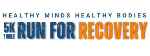 Healthy Minds Healthy Bodies Run for Recovery Logo