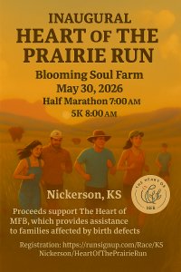 Heart of the Prairie Run Logo