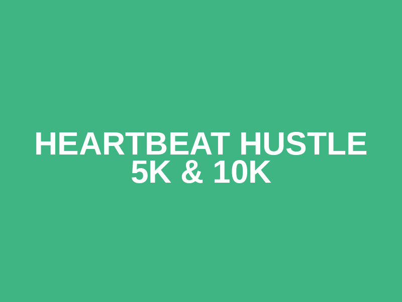 Heartbeat Hustle 5k & 10k Logo