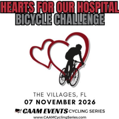 Hearts for Our Hospital Bicycle Challenge Logo