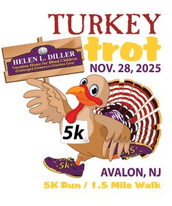 Helen L. Diller Vacation Home for Blind Children Turkey Trot 5K Run/1.5 Mile Walk Logo