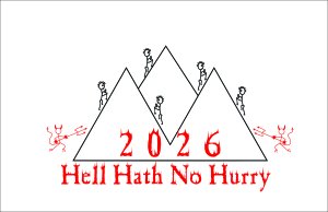 Hell Hath No Hurry Preview Run - April 12, 2026 Logo