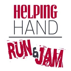 Helping Hand Run & Jam Logo