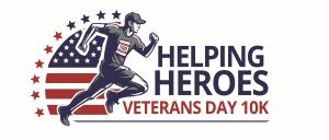 Helping Heroes Veterans Day 10K Logo