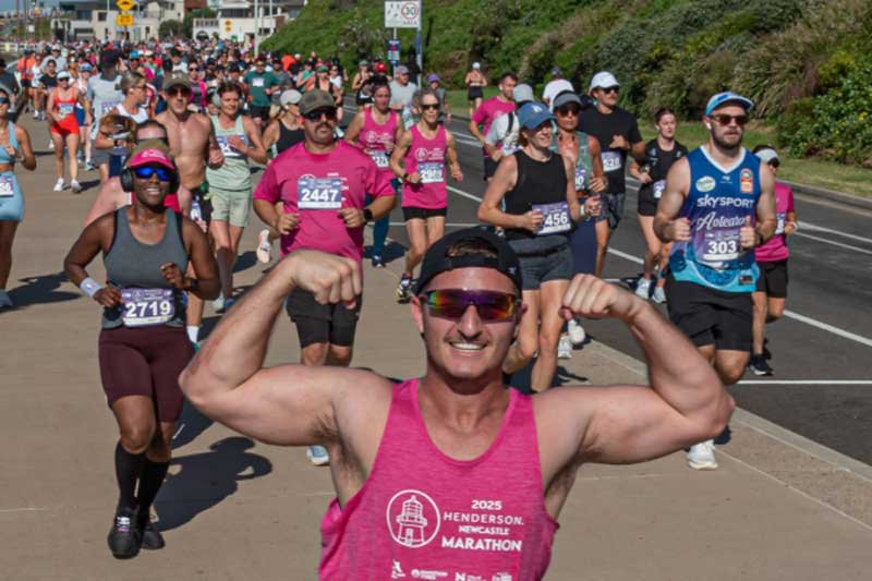 Henderson Newcastle Marathon Logo