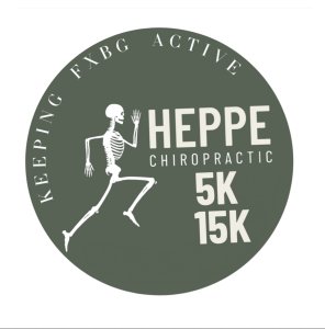 Heppe Chiropractic 15K & 5K Logo