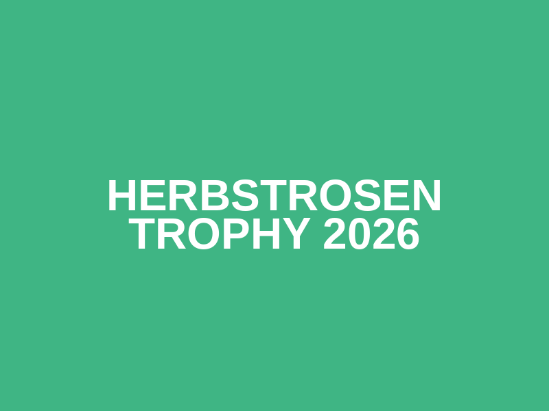 HERBSTROSEN TROPHY 2026 Logo