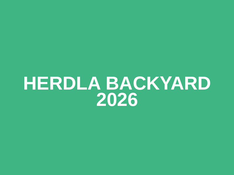 Herdla Backyard 2026
