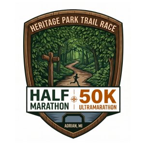 Heritage 50k & Half-Marathon Logo