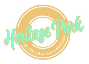 Heritage Park 5K, 10K, 15K, & Half Marathon Logo