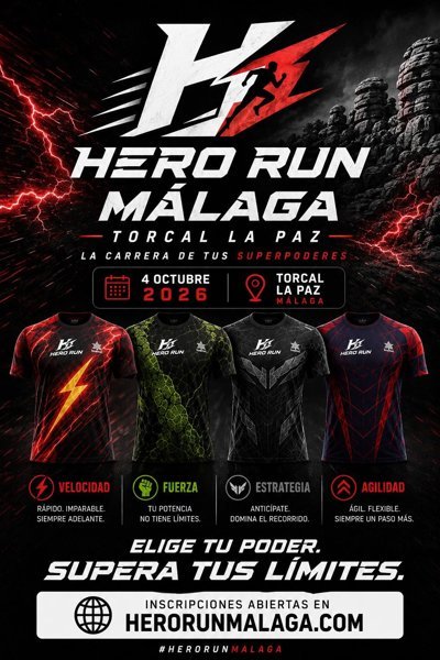 Hero Run Málaga Logo