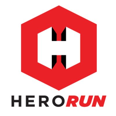 HeroRun 5K & 1K Fun Run Logo