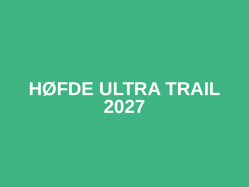 Høfde Ultra Trail 2027 Logo