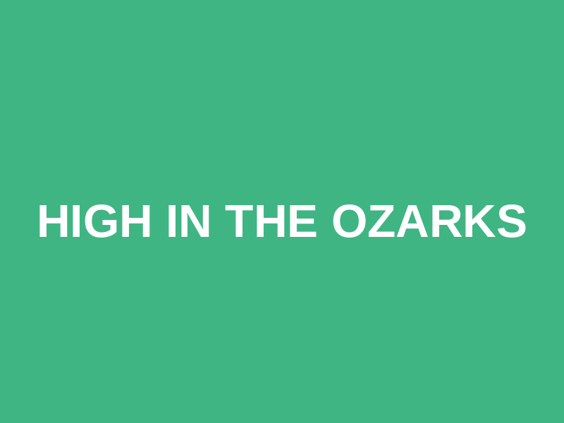 High In The Ozarks Logo